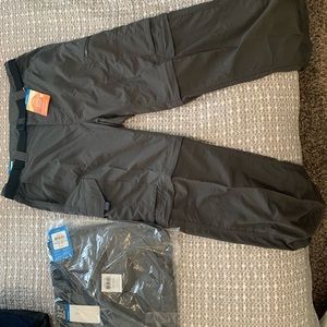 Columbia Convertible Hiking Pants 32x32 NWT